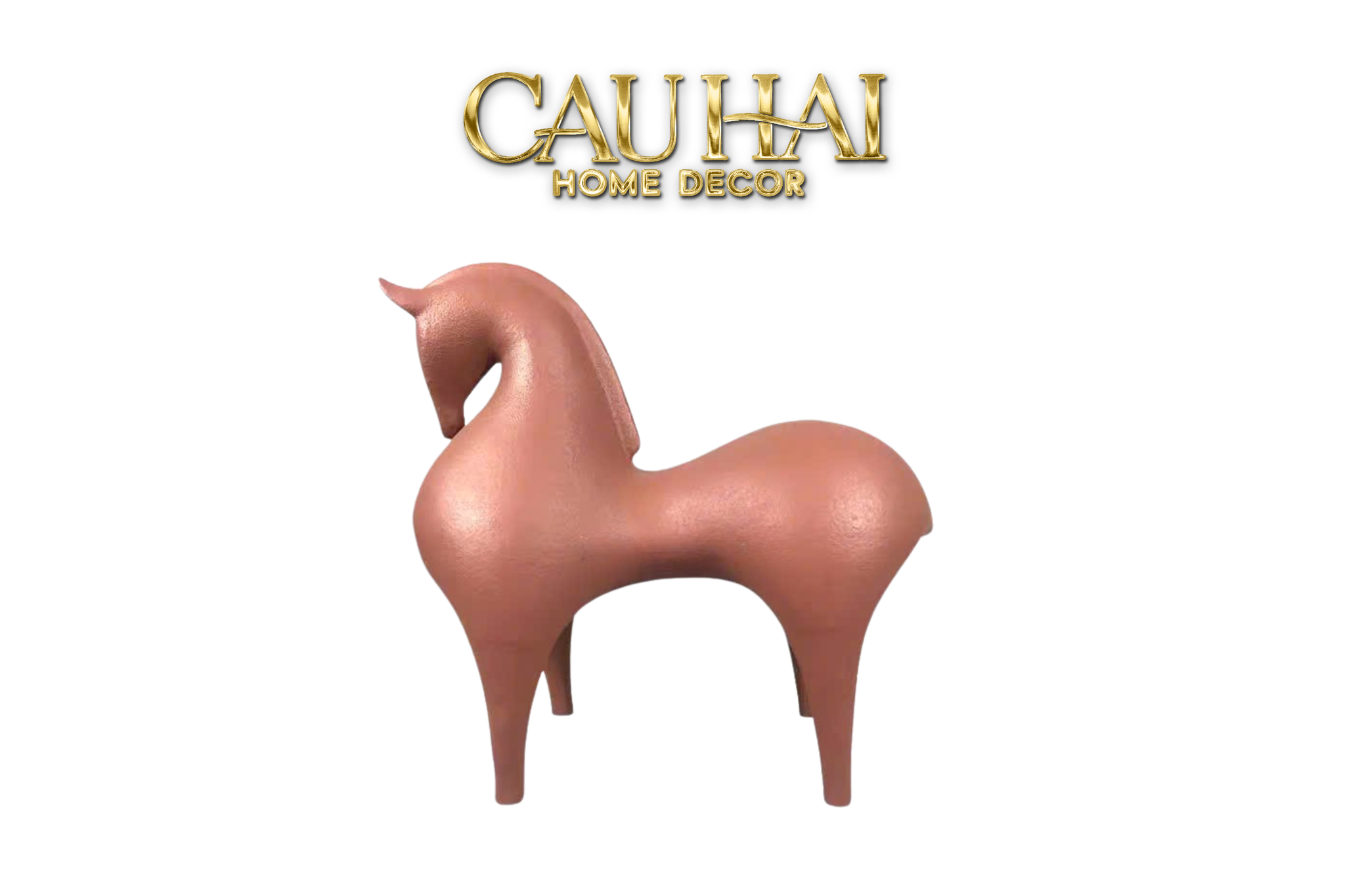 Home Couture - Tượng Ngựa Brun Cheval-CẬU HAI HOME DECOR