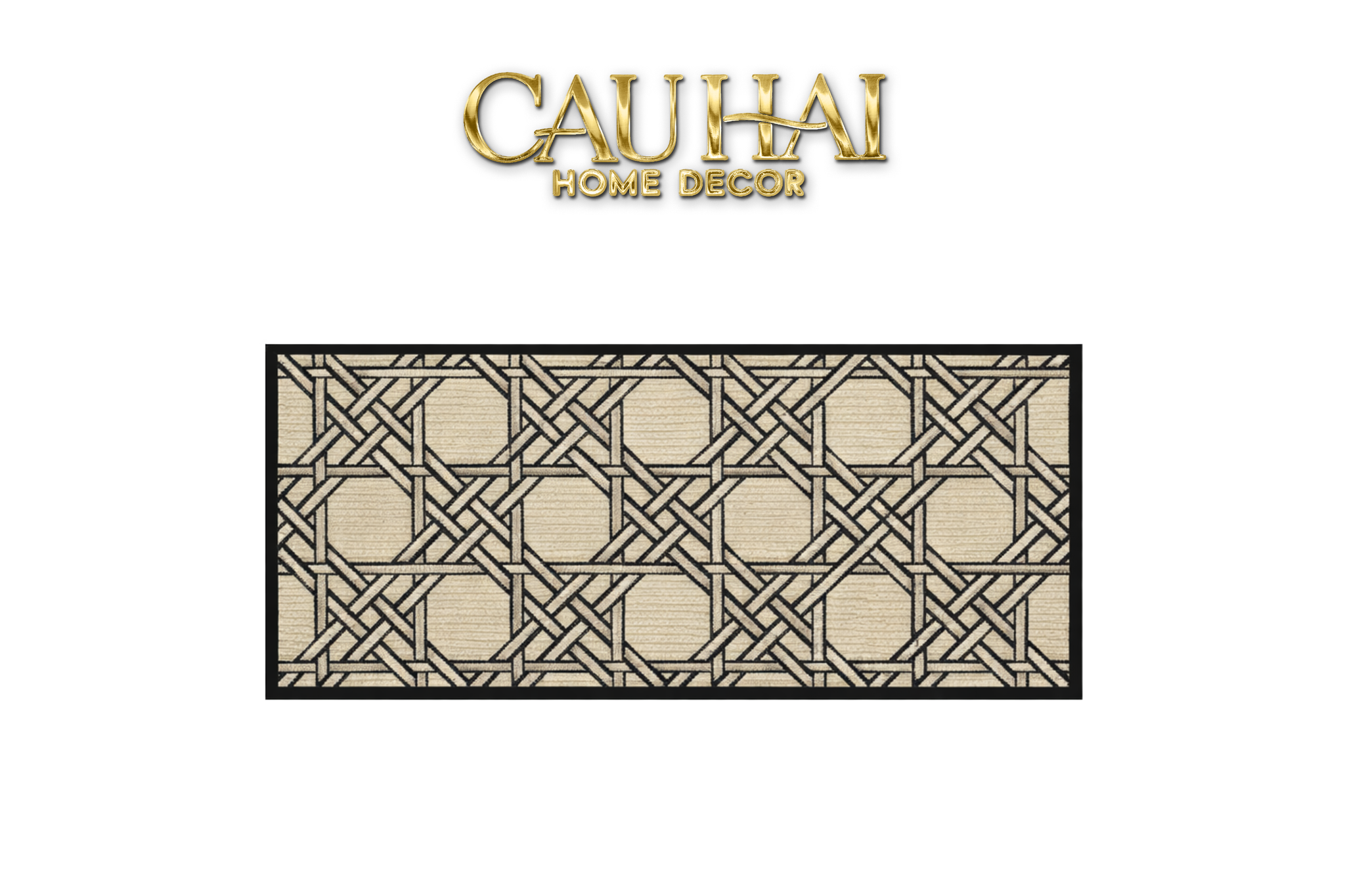 CANNAGE WOOL BED CARPET 60x160 BY IVORY