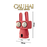 Tượng Thỏ Arttoon Bubblegum Woo Lapin H33-CẬU HAI HOME DECOR