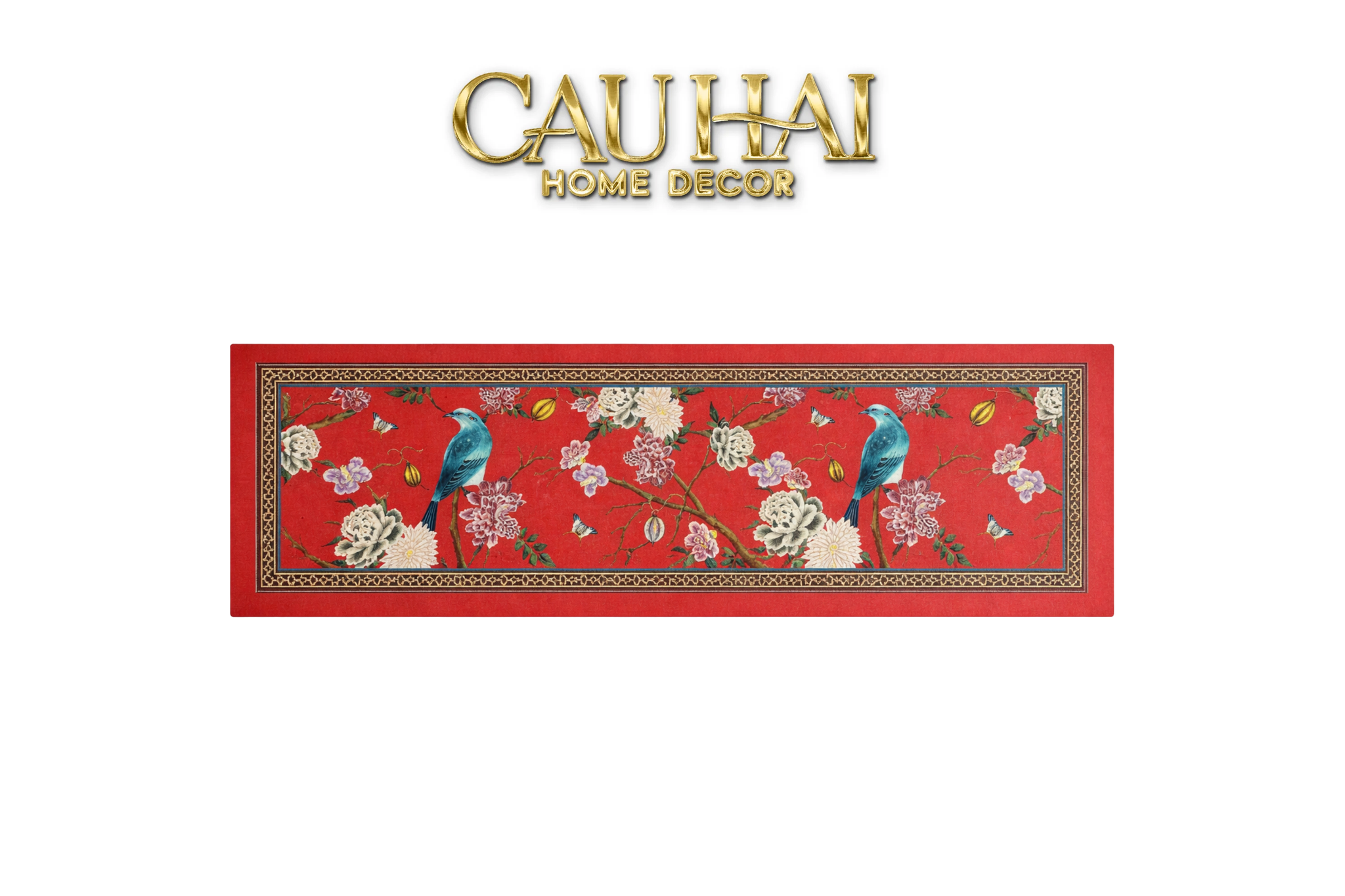 Thảm Bếp Microfiber Gen5 1M5 - Qing Dynasty Crimson Legacy