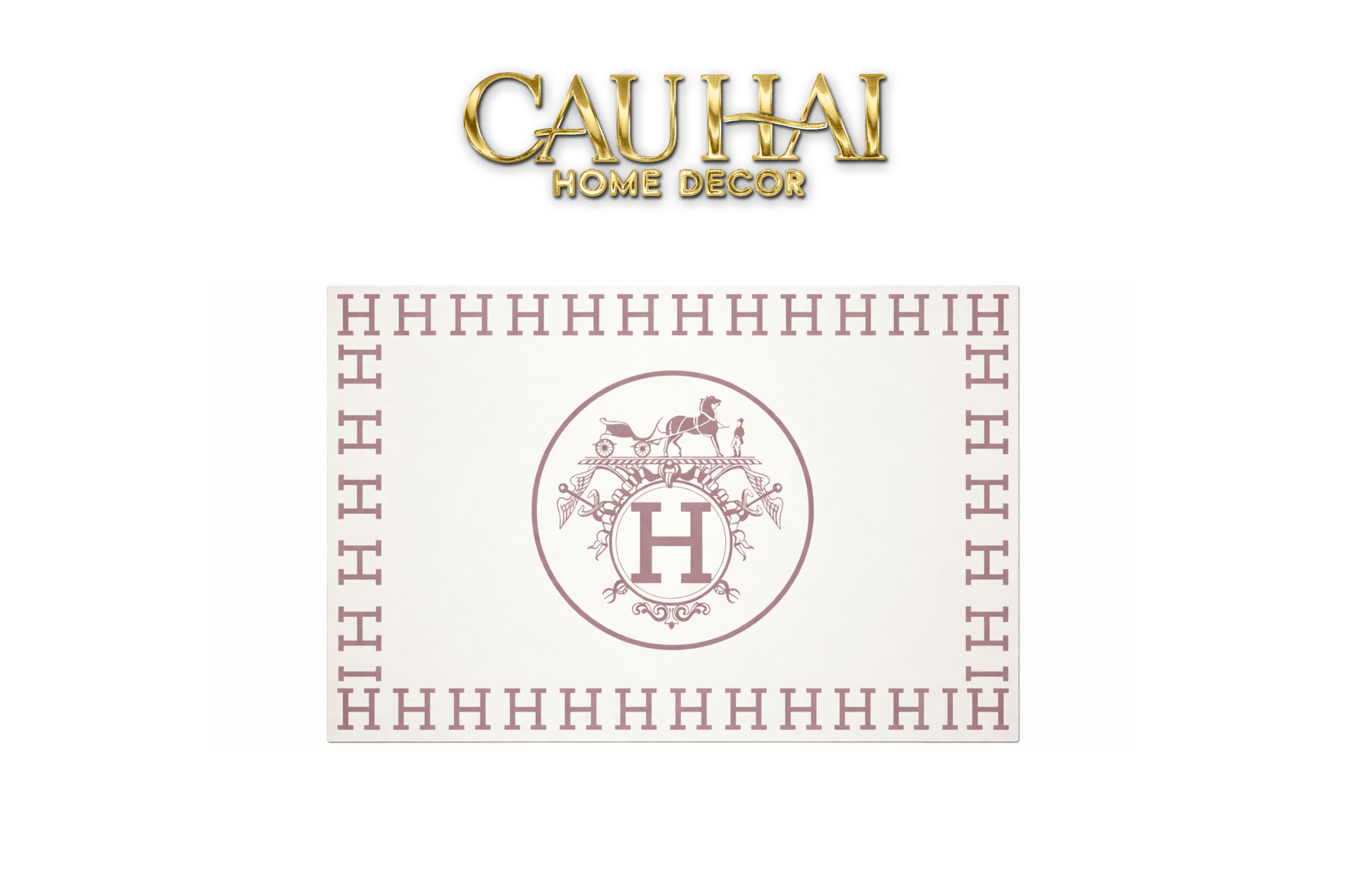 ICONIC WHITE HELIOS DOOR MAT 60X90