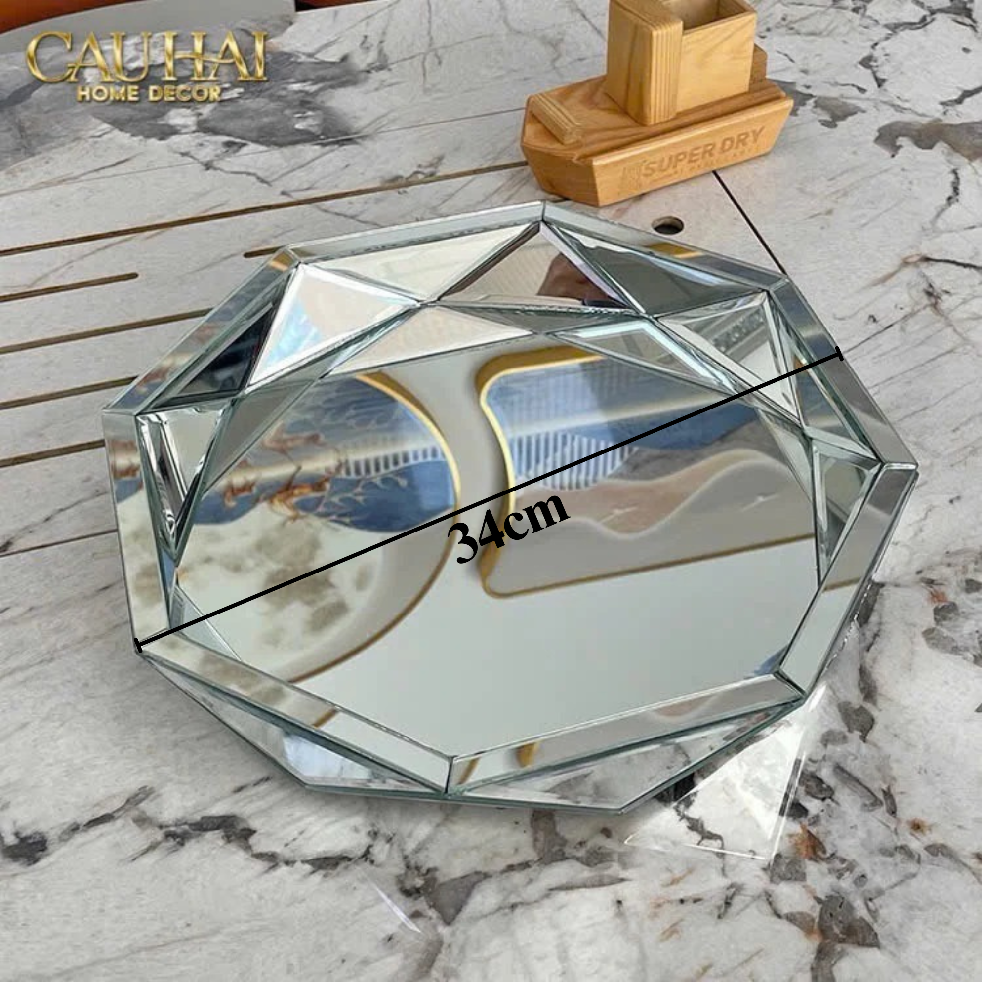 KHAY GƯƠNG PLATINUM GLACIER-CẬU HAI HOME DECOR
