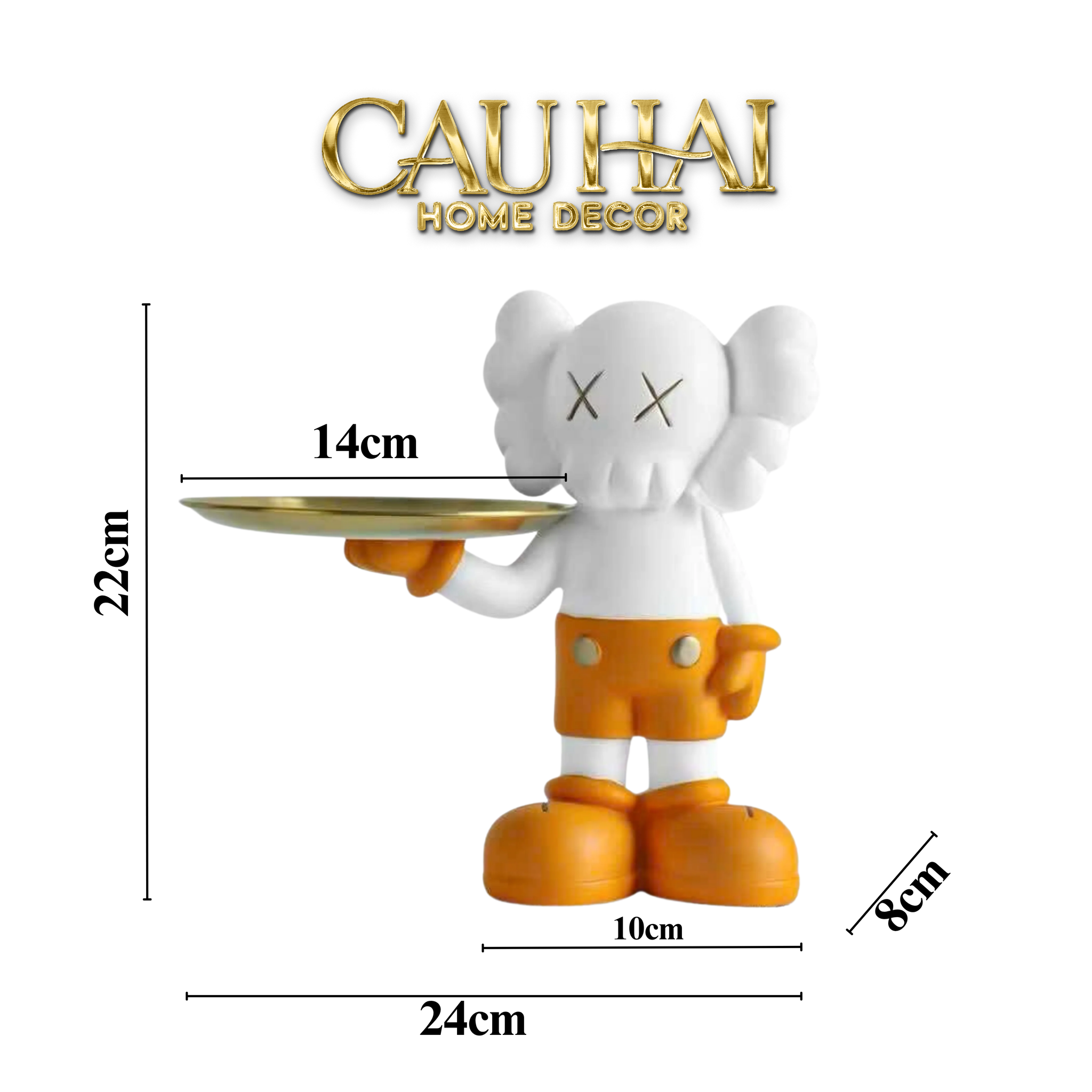 TƯỢNG STANDING OW KAW TOY BUTLER-CẬU HAI HOME DECOR