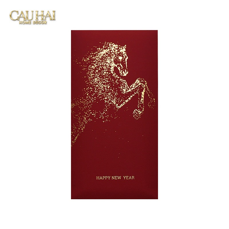 Tết Couture - Set 6 Bao Lì Xì Kim Mã Thịnh Vượng