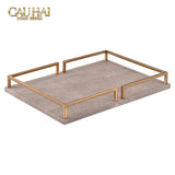 Maison Couture - Khay Da Palais D’Ivoire Leather Tray