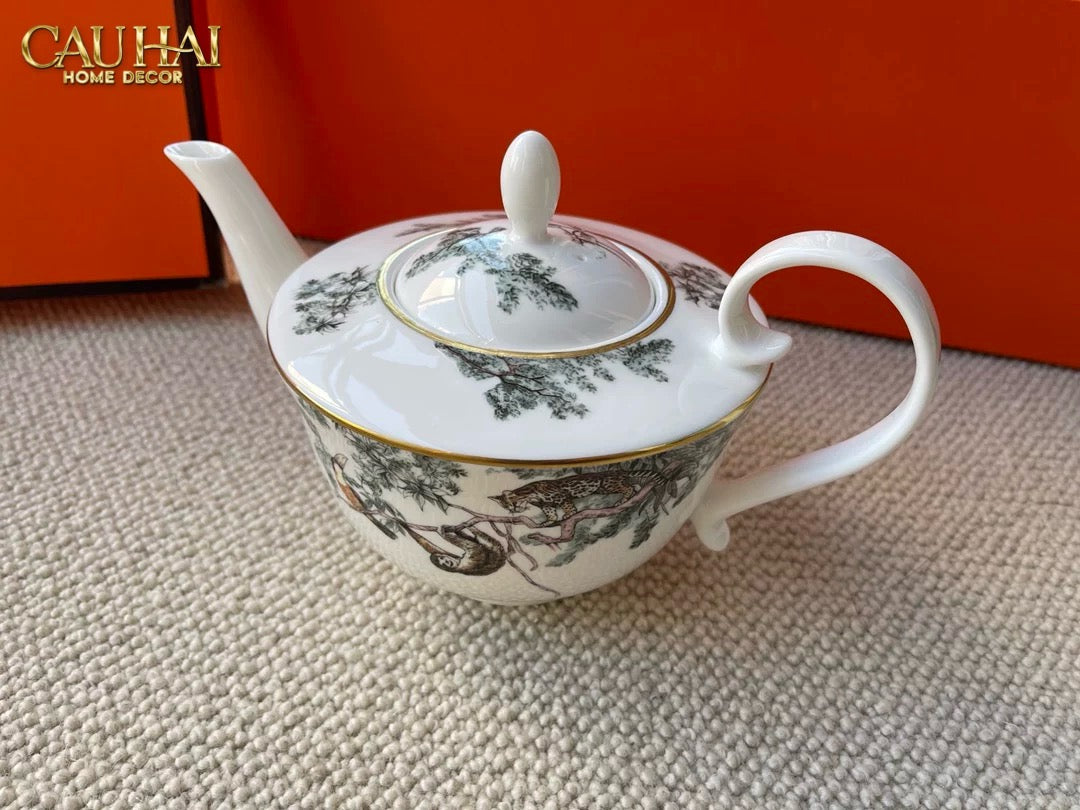 Gift Set Bình Trà Dynasty Jungle 15Pcs-CẬU HAI HOME DECOR