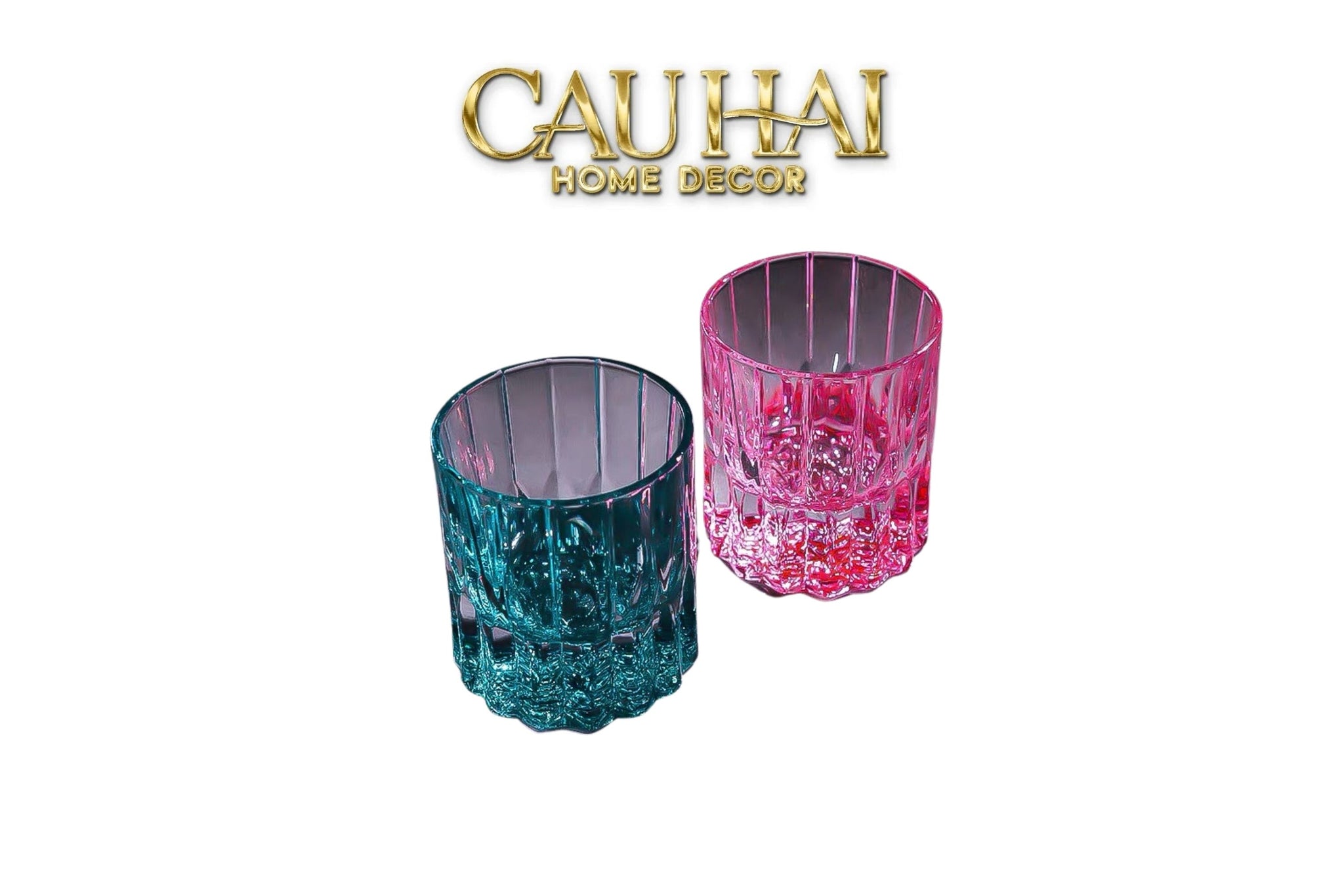 Ly Pha Lê Mirrored Cristalleries Whisky Glass