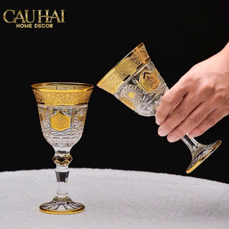 Set 2 Ly Vang Louis Royal D'Or 2pcs 9x18