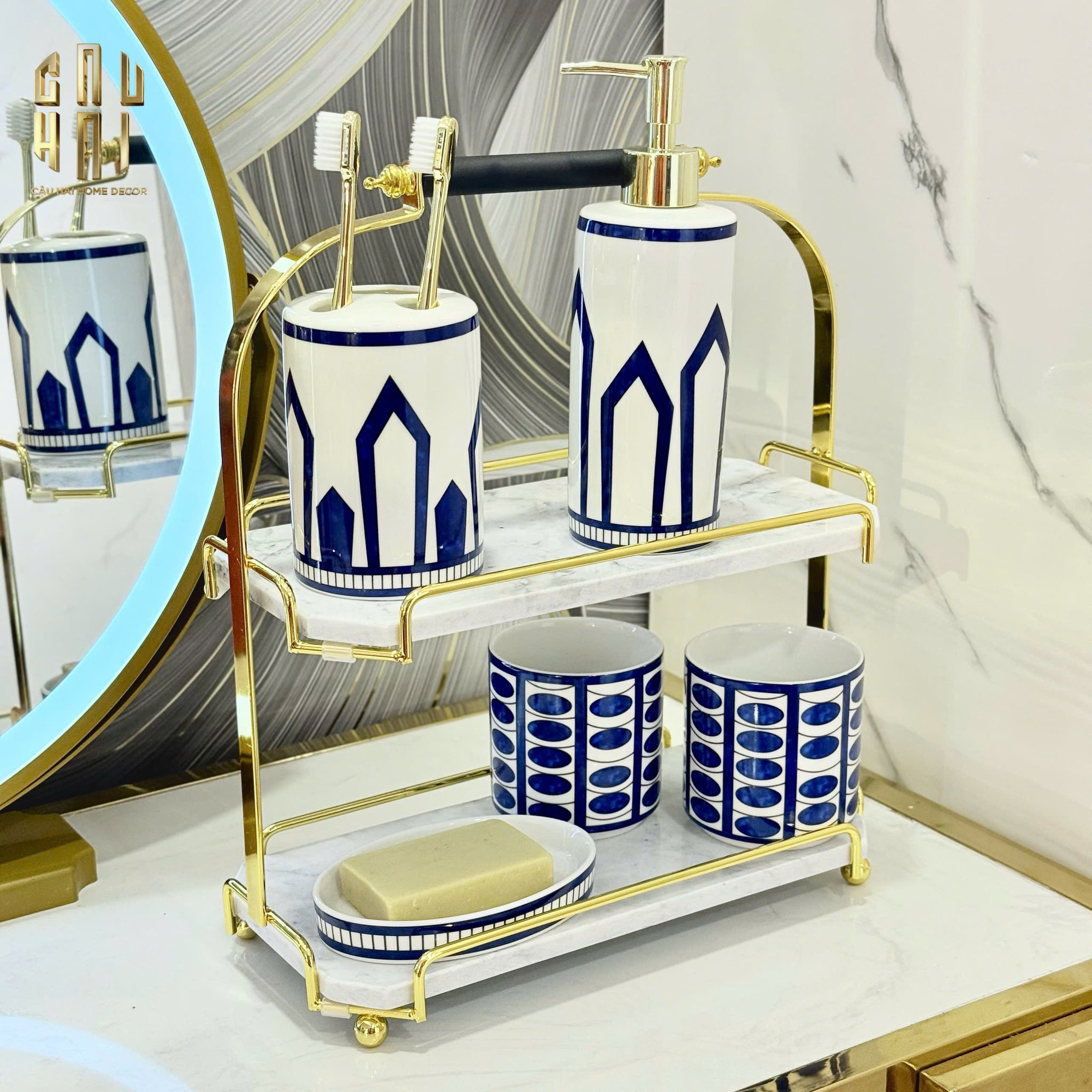 Maison Couture -  Set Nhà Tắm H Class Royale Blue Château Bathroom Vanity