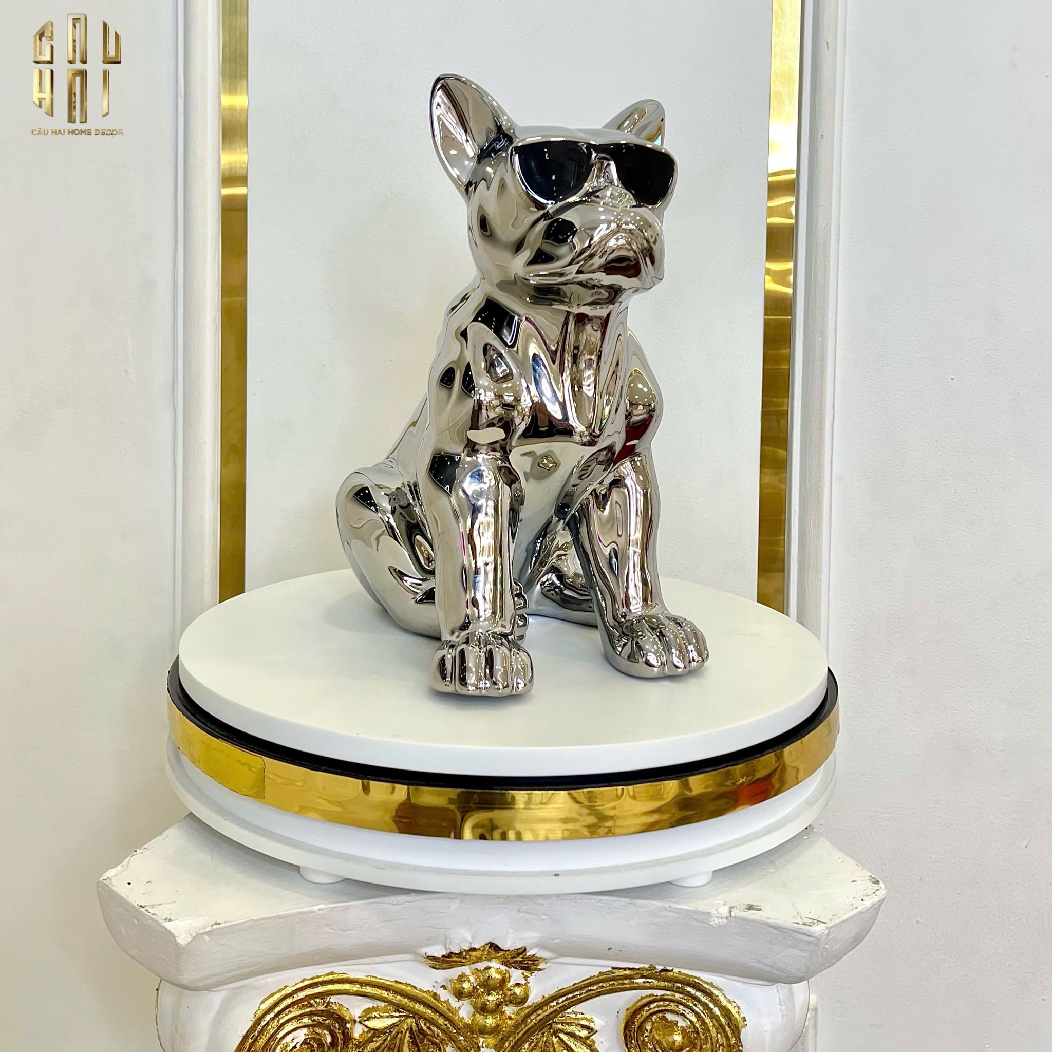Maison Couture - Tượng   Mécanique Métallique Bull