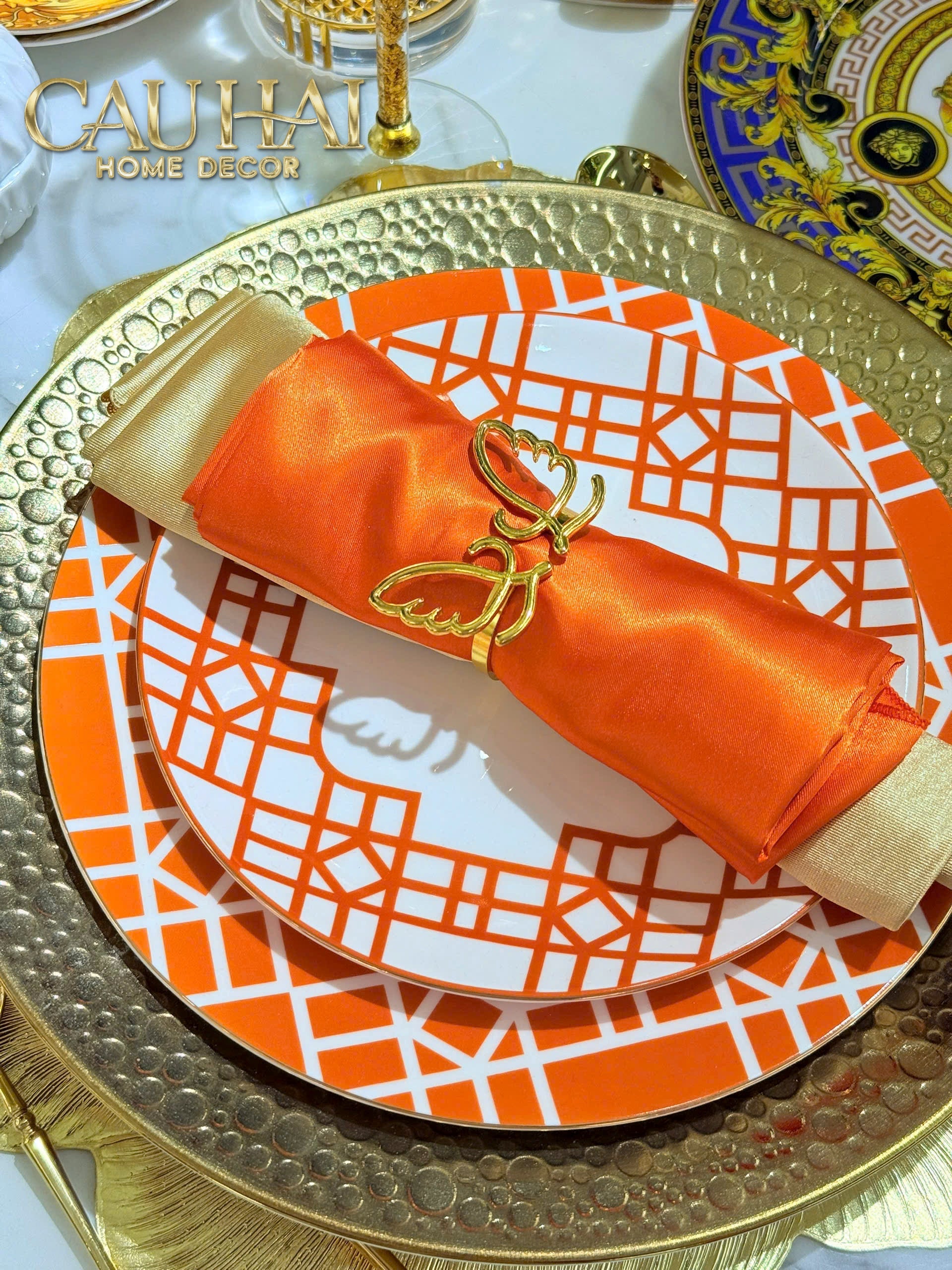 Khăn Ăn Vuông - Silk Napkin 50x50-KHĂN ĂN-CẬU HAI HOME DECOR