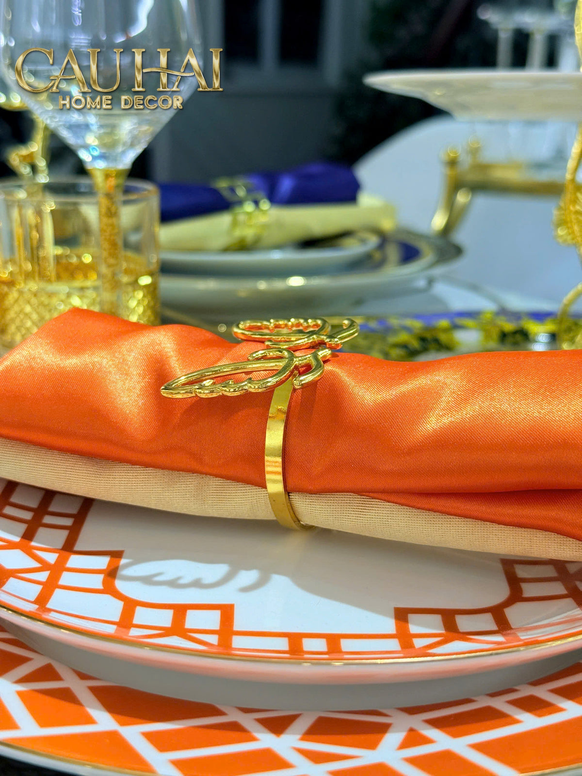 Khăn Ăn Vuông - Silk Napkin 50x50-KHĂN ĂN-CẬU HAI HOME DECOR