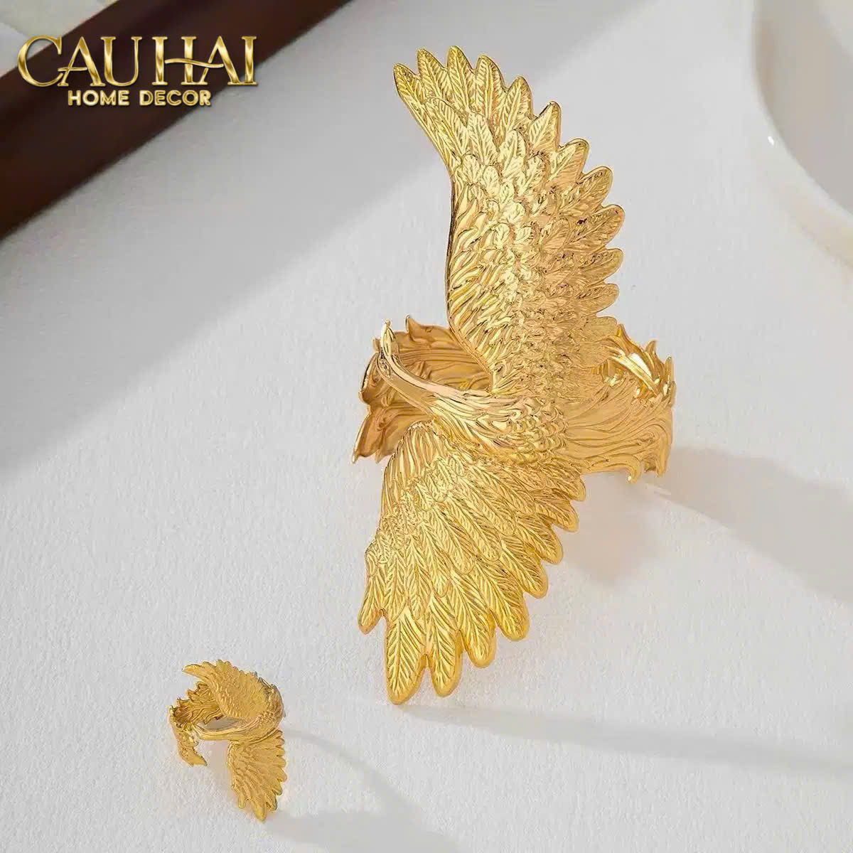 Vòng Khăn Ăn - Napkin Ring Phoenix-VÒNG KHĂN ĂN-CẬU HAI HOME DECOR