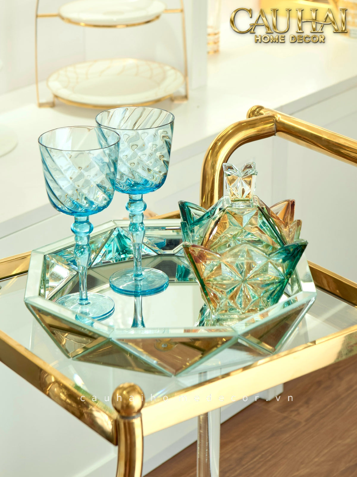 Set 2 Ly Oceania Alantian 320Ml Vino Rosso Glasses-LY THỦY TINH-Đối tác tại Trung Quốc theo từng đơn đặt hàng-CẬU HAI HOME DECOR
