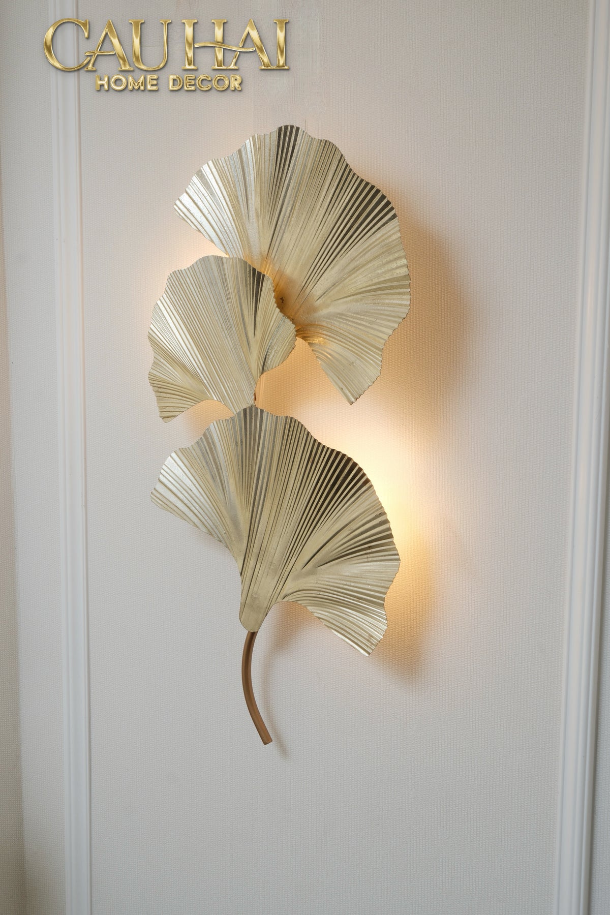 Maison Coutour - Đèn Tường Ginkgo Leaf D'or 14K Wall Sconce-ĐÈN TRANG TRÍ-CẬU HAI HOME DECOR