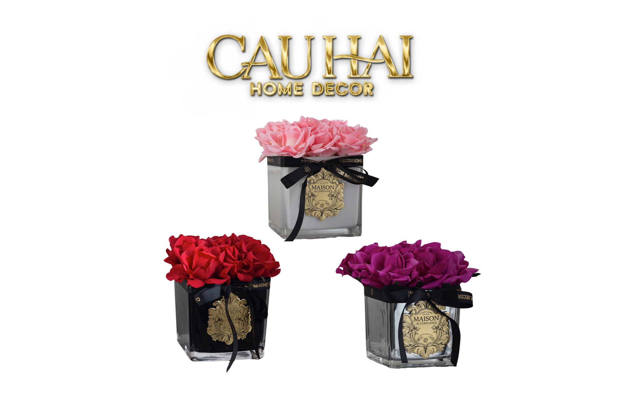 HOME COUTURE - CHẬU HOA HỒNG MAISON DE L’ÉLÉGANCE
