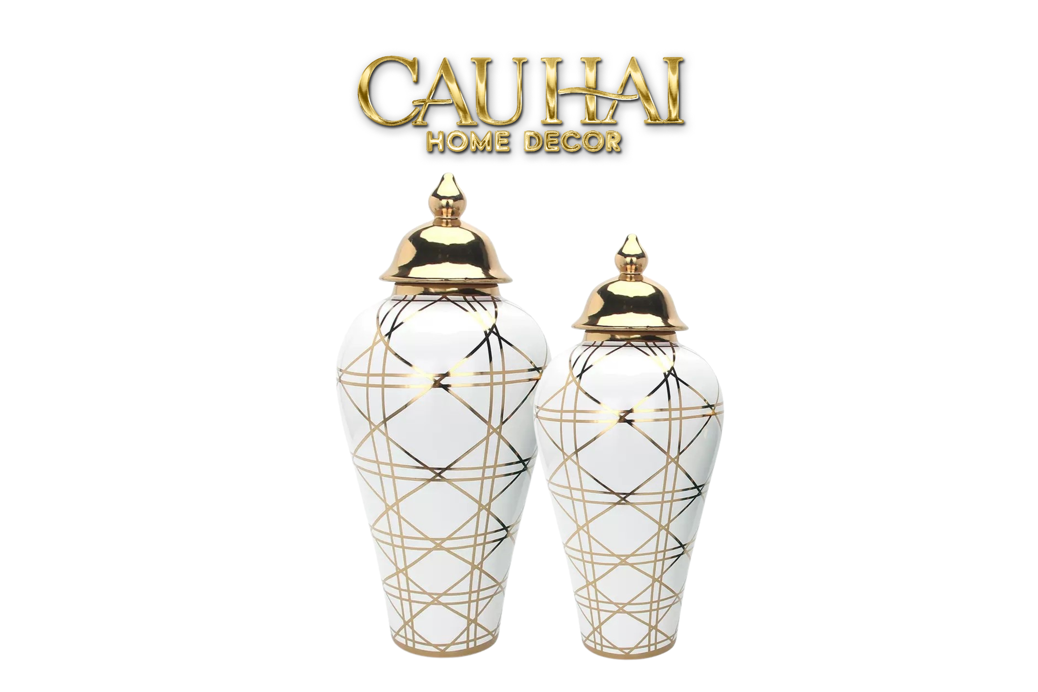 Home Couture - Bình Hoa Porcelain H65-CẬU HAI HOME DECOR