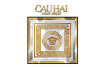 Tranh Gương Miroir Haute Joaillerie -  Palazzo Greca UV Medusa Iconic 90x90