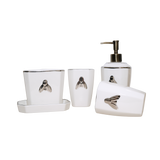 Maison Couture - Set Nhà Tắm G Class Élégance Miel Doré – Golden Queen Bee 5Pcs-Set nhà tắm bathroom vanities-Đối tác tại Trung Quốc theo từng đơn đặt hàng-CẬU HAI HOME DECOR