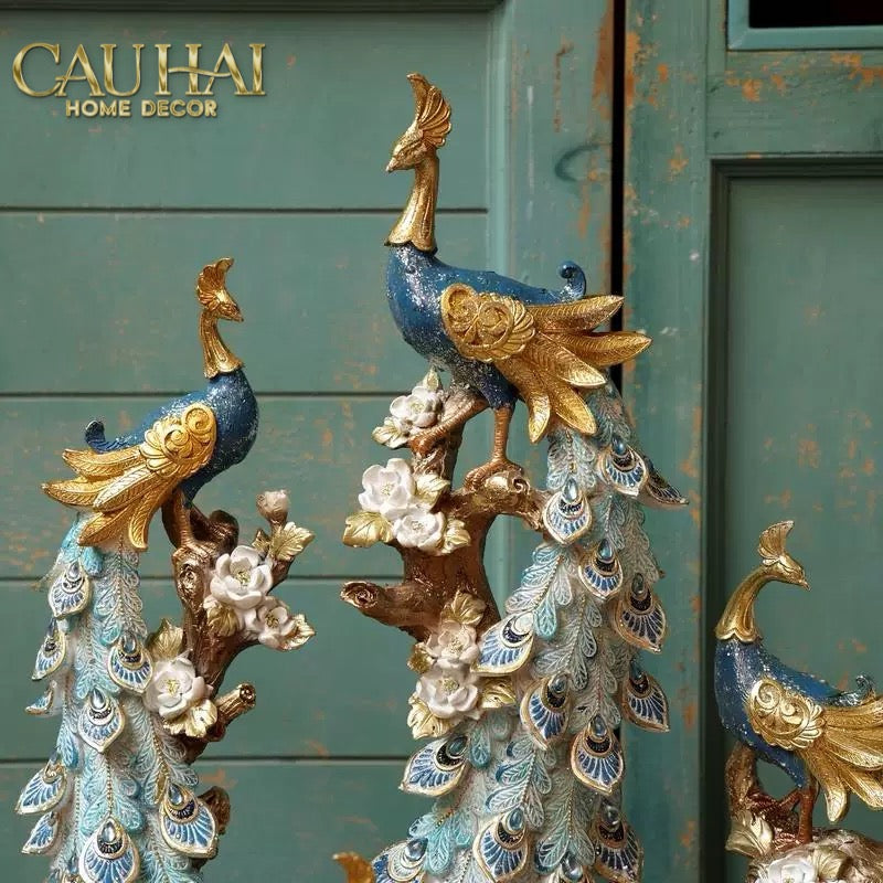 HOME COUTURE - TƯỢNG KHỔNG TƯỚC "LE PAON ROYAL - DANSE DES PAONS - CẬU HAI HOME DECOR