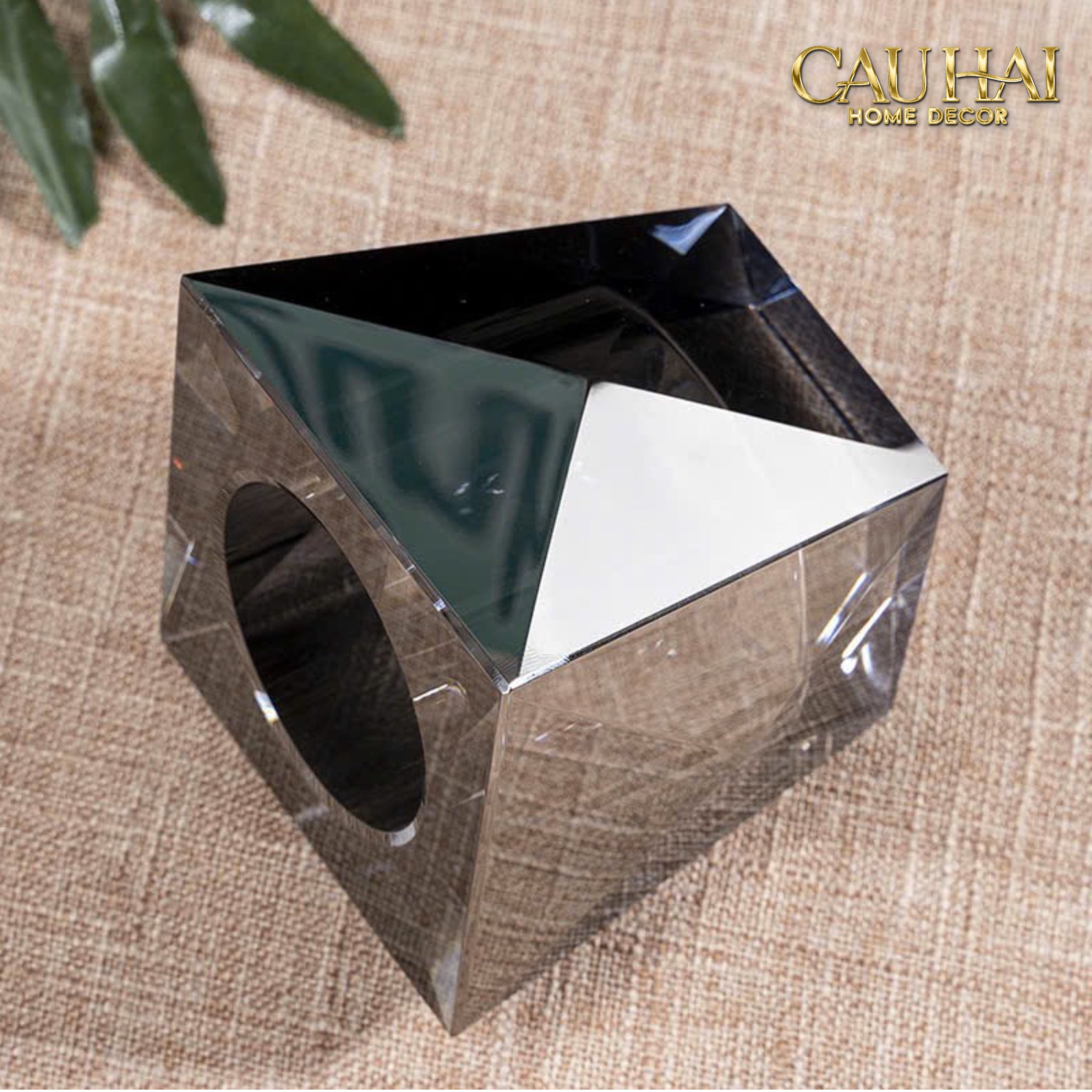 Maison Couture - Lọ Hoa Pha Lê Cristal Facetté