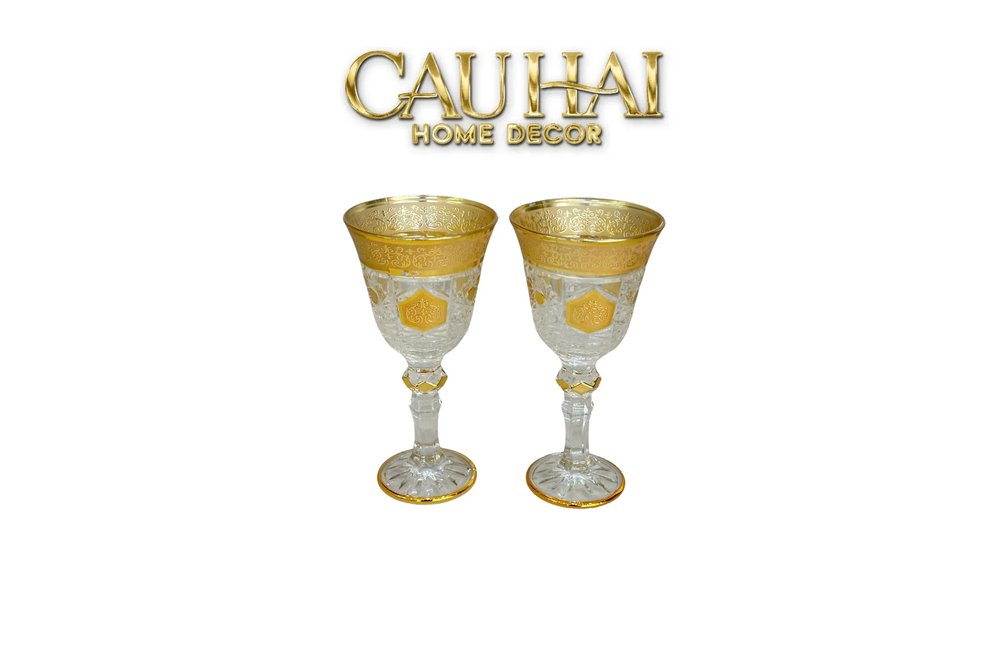 Set 2 Ly Vang Louis Royal D'Or 2pcs 9x18
