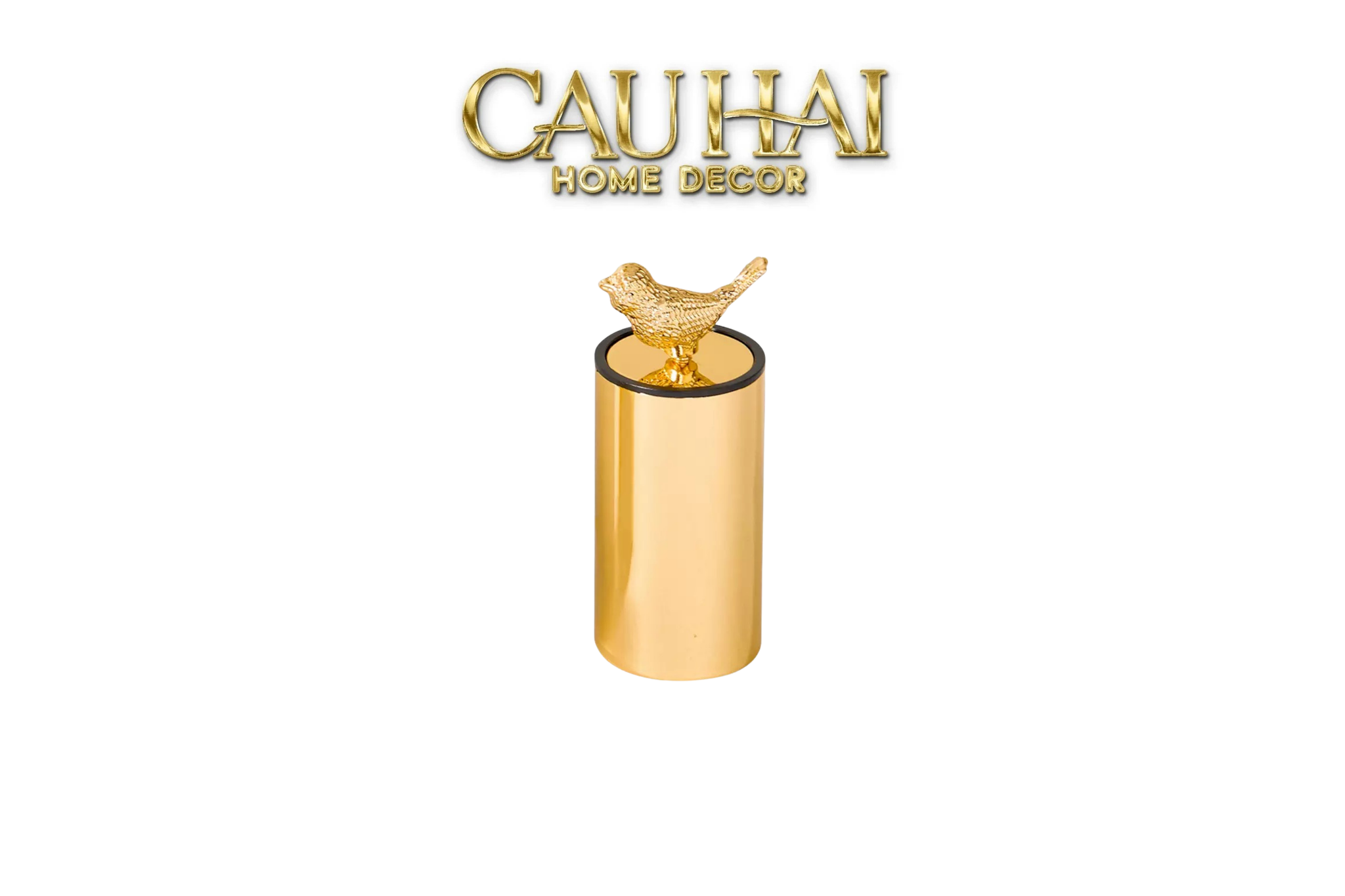 Lọ Tăm Golden Bird Toothpick Holder 5*13