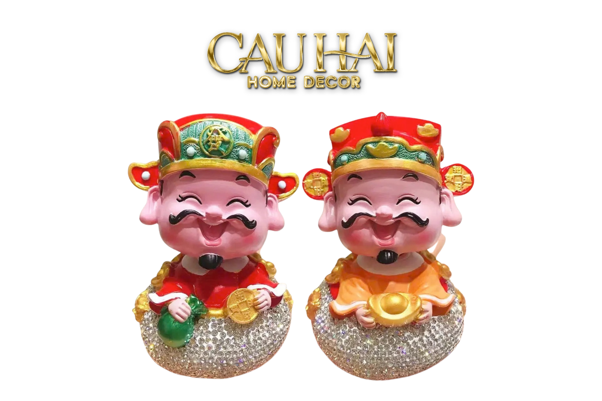 Tết Couture - Tượng Thần Tài  Diamond Bling Bling