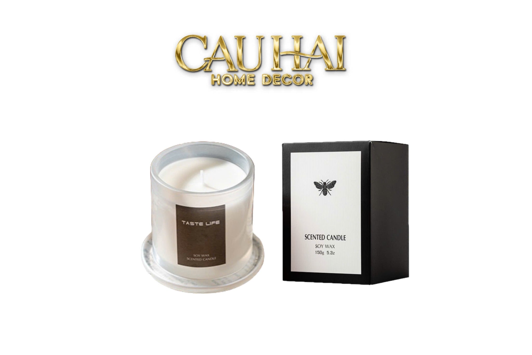 HOME FRAGRANCE - NẾN THƠM CRYSTAL CLOCHE DOME  SCENTED CANDLES - 3S