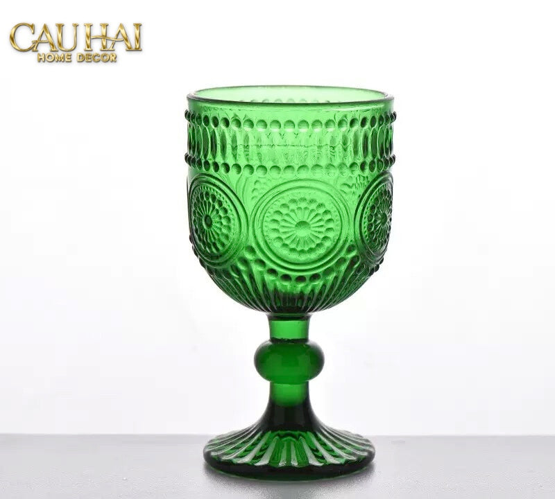 Ly Crystal Emerald Twist-CẬU HAI HOME DECOR
