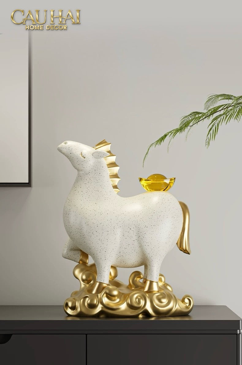 Tết Couture - Gift Set Coffret Tượng Ngựa Thần Tài -CẬU HAI HOME DECOR