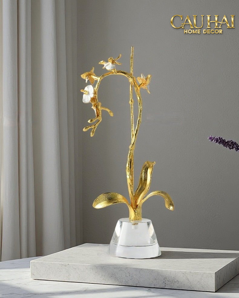 Maison Couture - Tượng Kim Điệp Phúc Lâm Haute Orchid Golden Branches H41 / H31