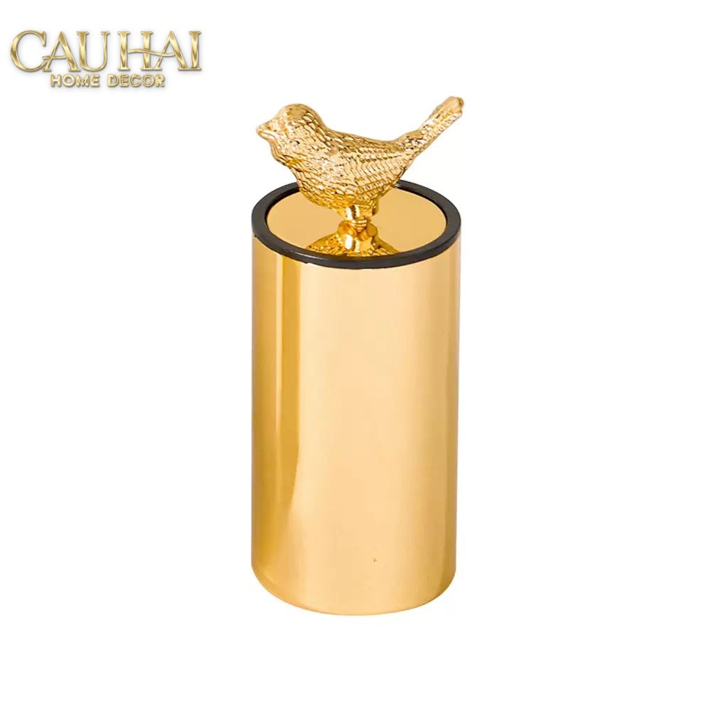 Lọ Tăm Golden Bird Toothpick Holder 5*13