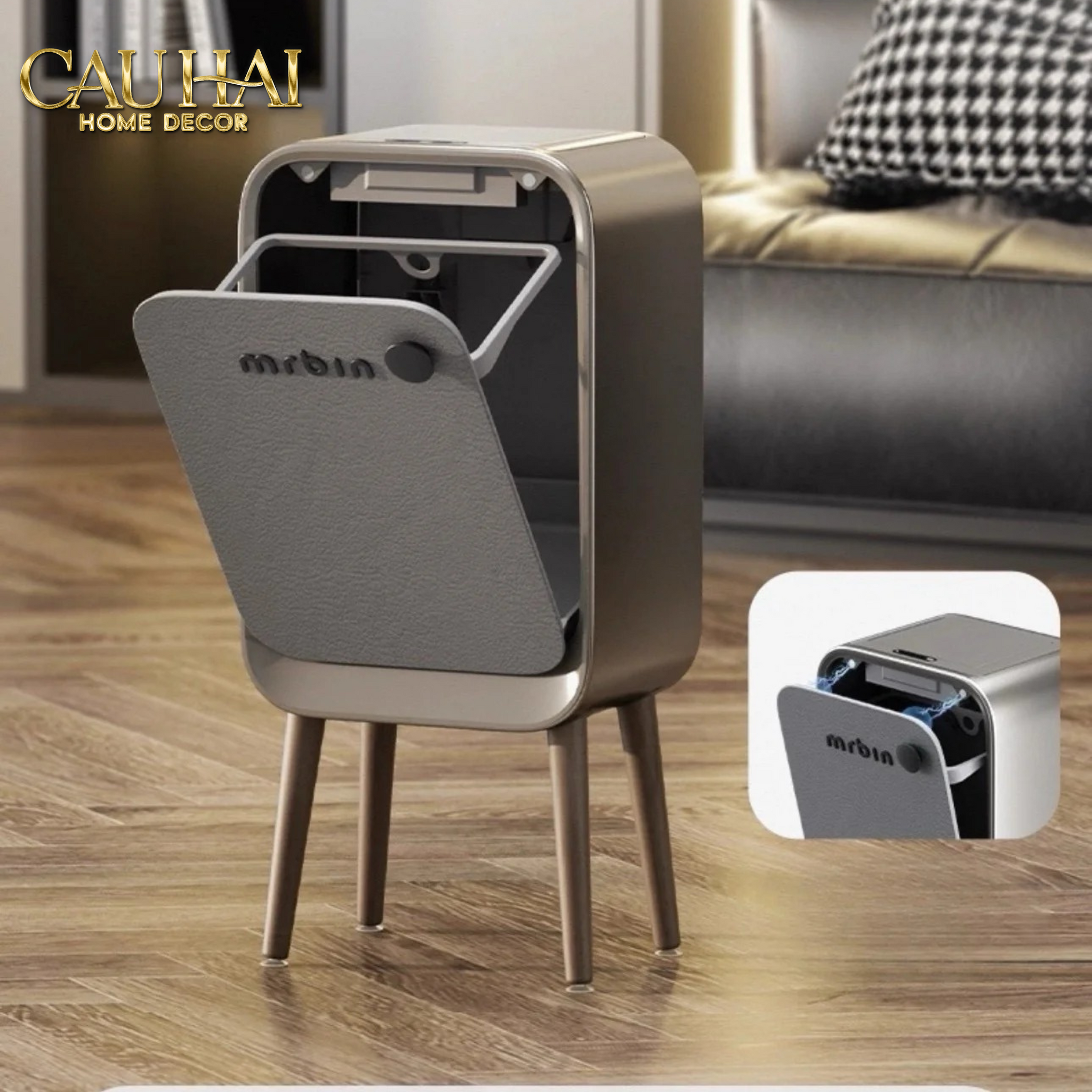 HOME COUTURE - THÙNG RÁC MR BIN AUTOMATIC 20L-CẬU HAI HOME DECOR