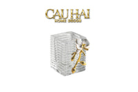 Maison Couture –  Lọ Đựng Cọ Haute Orchid Golden Branches Brush Holder