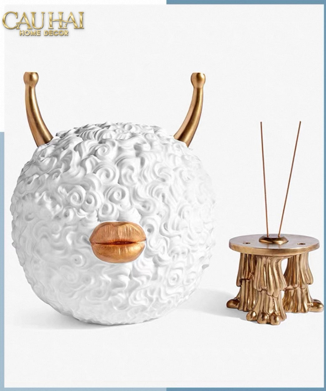 Maison Couture - Tượng Lọ Kẹo L'Object Haas Monsters Touch Dog Canister 17x30