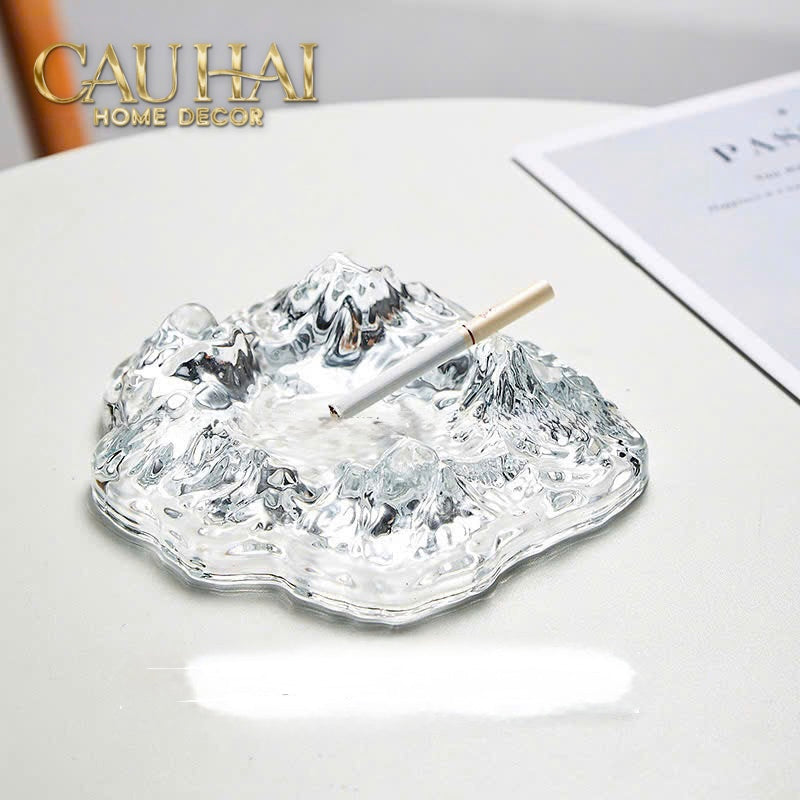 Maison Couture - Gạt Tàn Thuỷ Tinh Mont Blanc Glacier 5x18