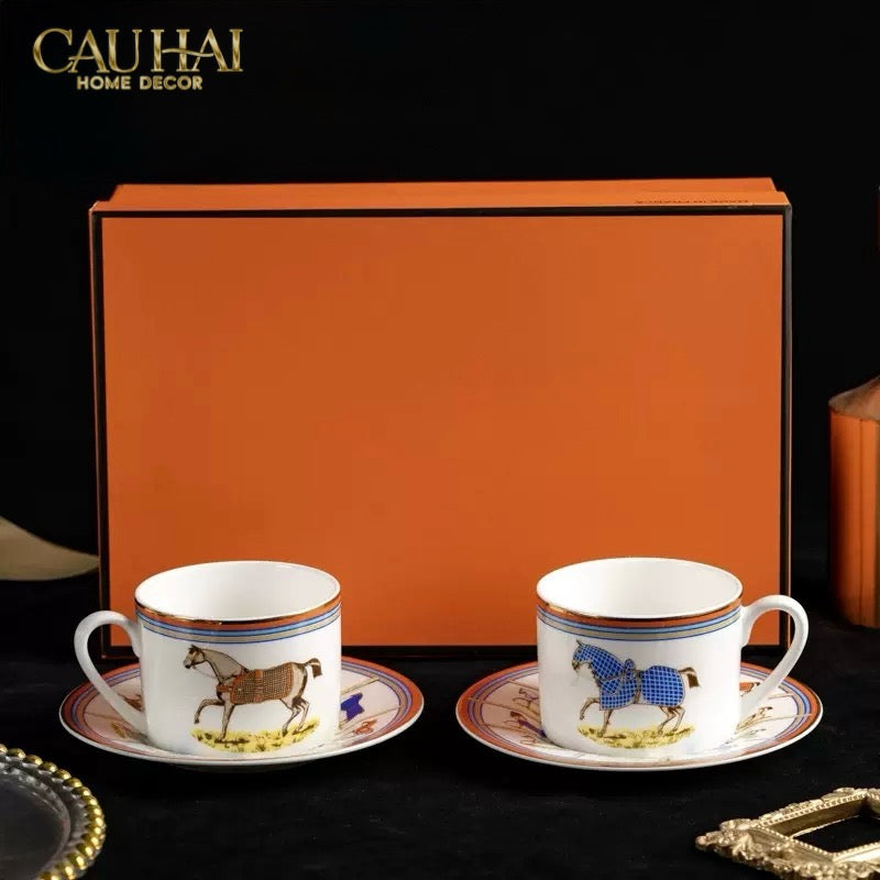 Home Couture - Set Bình Trà Her.M 9 Pcs-CẬU HAI HOME DECOR