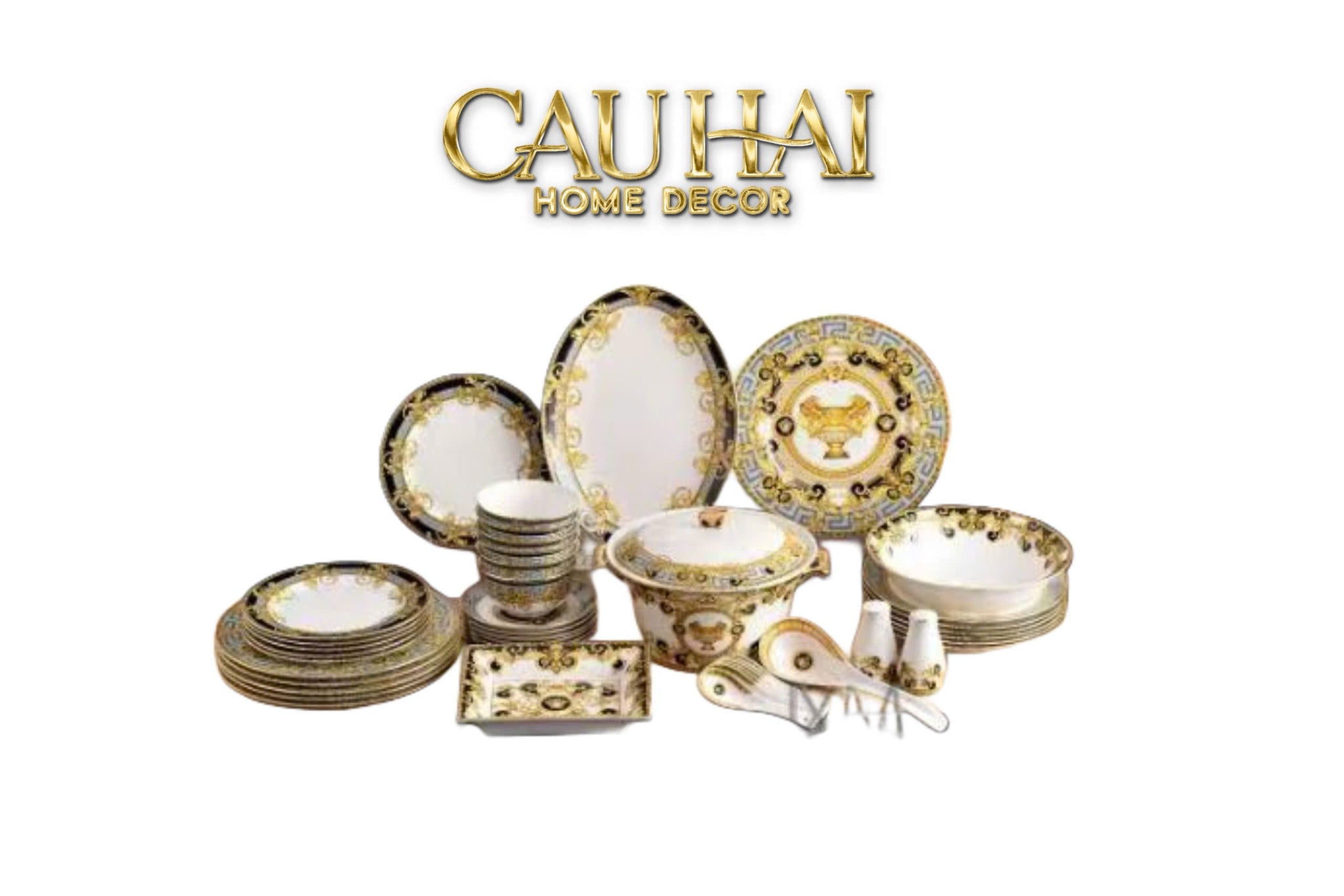 HOME COUTURE - SET CHÉN DĨA PRESTIGE GALA VS DINNER SET 43PCS