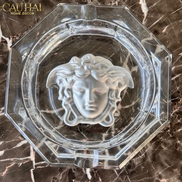 Maison Couture - Gạt Tàn Pha Lê Medusa Extravagant Cristalleries Ashtray