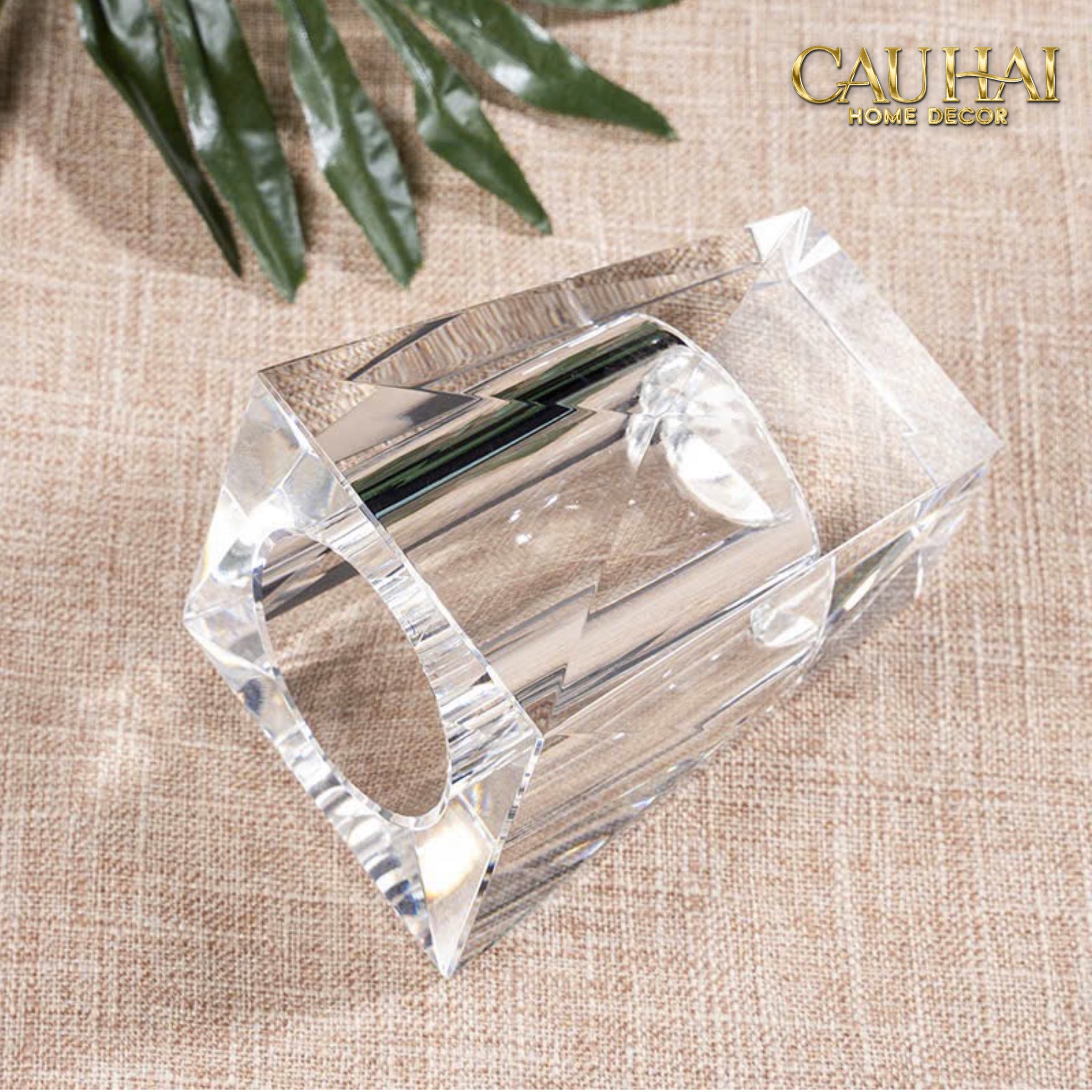 Maison Couture - Lọ Hoa Pha Lê Cristal Facetté