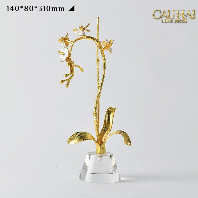 Maison Couture - Tượng Kim Điệp Phúc Lâm Haute Orchid Golden Branches H41 / H31