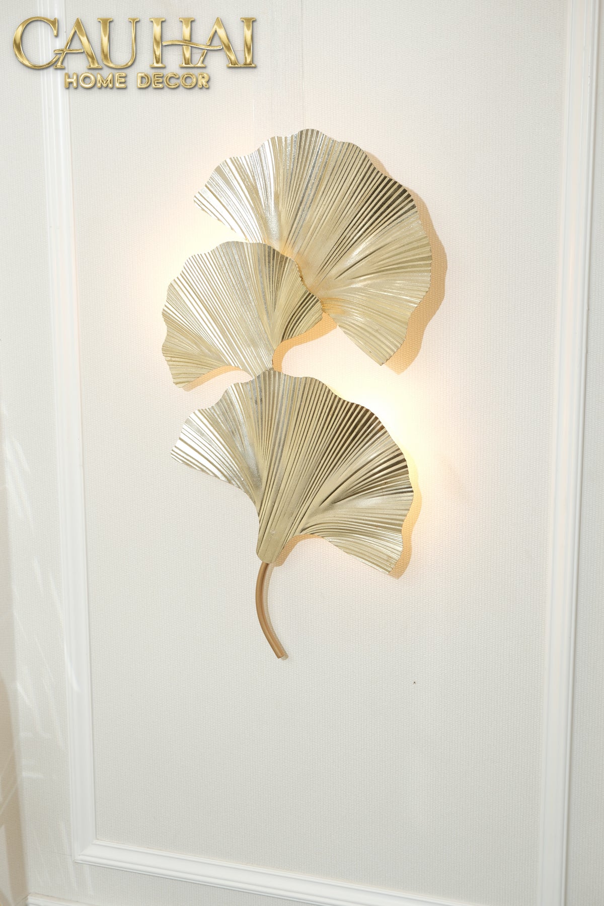 Maison Coutour - Đèn Tường Ginkgo Leaf D'or 14K Wall Sconce-ĐÈN TRANG TRÍ-CẬU HAI HOME DECOR