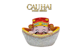 Tết Couture - Tượng Thần Tài Prosperity Embrace Car Bobblehead Figurine