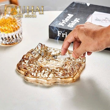 Maison Couture - Gạt Tàn Thuỷ Tinh Mont Blanc Glacier 5x18