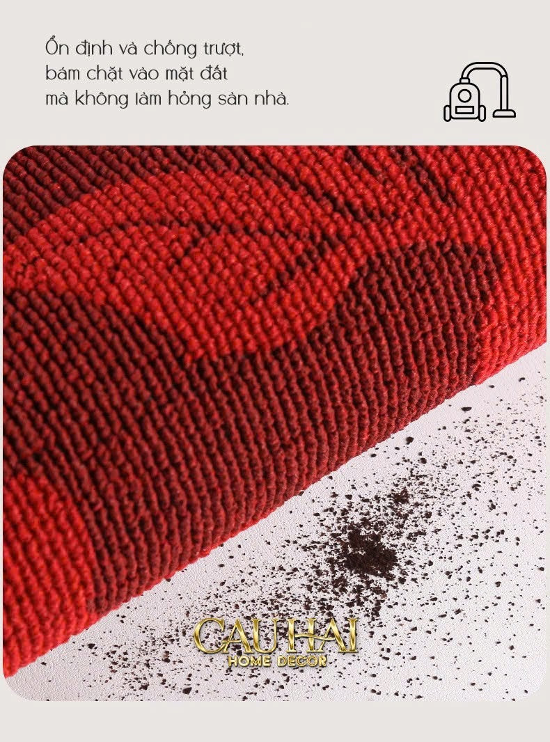 THẢM NGĂN BỤI ROUGE AVALON BIENVENUE 80x110 - CẬU HAI HOME DECOR