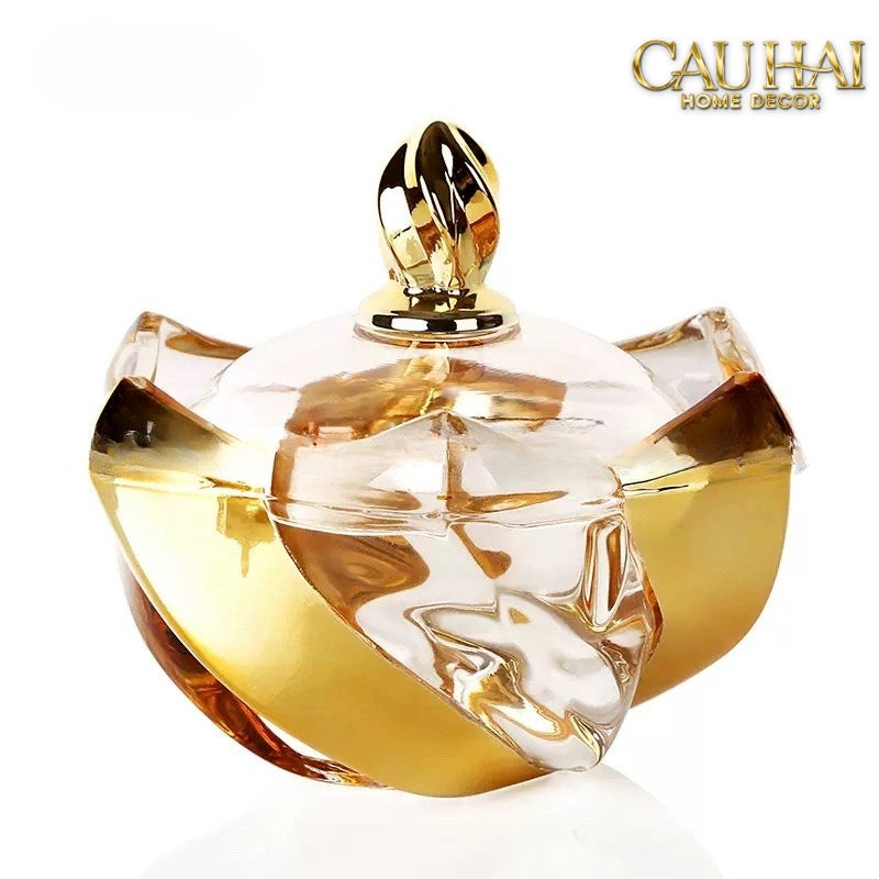 LỌ KẸO CROWN OF AURORA CRYSTAL - CẬU HAI HOME DECOR