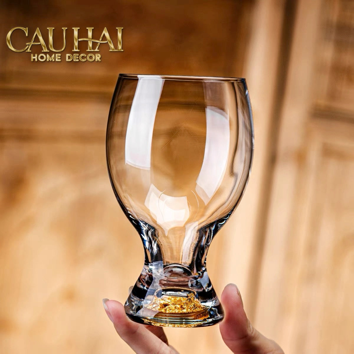 Set 2 Ly Bia Thuỷ Tinh Glacier La Couleur Rose Cocktail Glasses  370Ml
