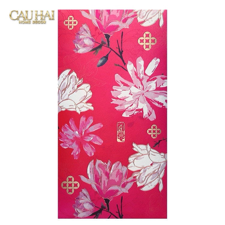 Tết Couture - Set 6 Bao Lì Xì Cẩm Hoa Phúc Nhã