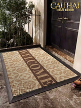 THẢM NGĂN BỤI BIENVENUE RECTANGULAR LOUIS.V 60x90 - CẬU HAI HOME DECOR